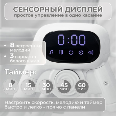 Стульчик для кормления Bubago Aurora BG 198-1 серый 05