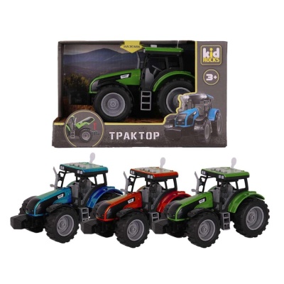 Инерционная машинка Трактор Kid Rocks YK-2123 02
