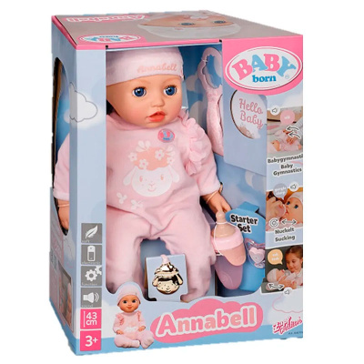 Интерактивная кукла Анабель Baby Born 68489 43 см 4