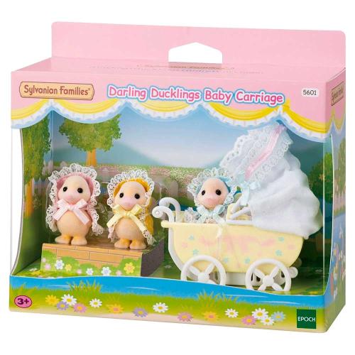 Игровой набор Sylvanian Families Утята в коляске Epoch 5601 фото 4