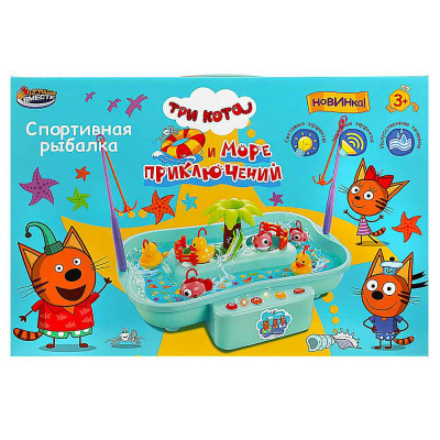 Игра рыбалка Три Кота Играем вместе 1711V077-R 4