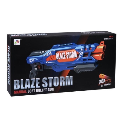 Бластер с мягкими пулями Blaze Storm Наша Игрушка ZC7111-1 05