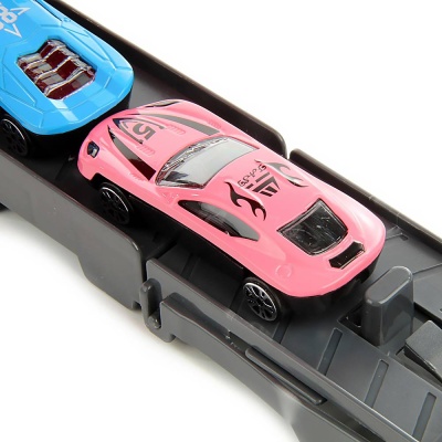 Автовоз с машинками и пусковым устройством Veld Co 131406