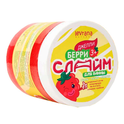 Гель-пена-мыло Слайм Джелли берри Levrana SLV01 2