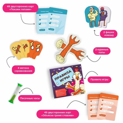 Настольная игра Как курица лапой NINJA FISH SWNF0041/22