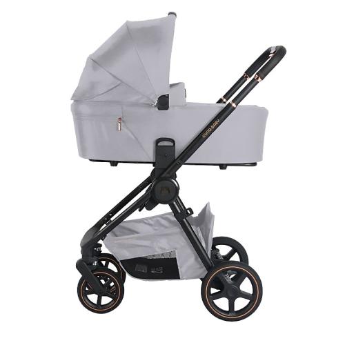 Коляска 2 в 1 Ining Baby 773 F grey фото 4