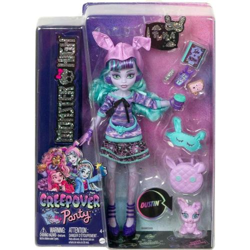 Кукла Monster High Твайла Мит Пижамная вечеринка Mattel HLP87 фото 5