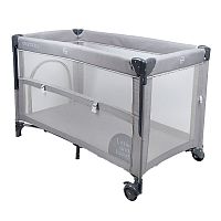 Манеж-кровать Amarobaby Transform Classic прямоугольный серый