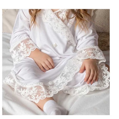 Халатик из трикотажа Кружевная нежность Мастерская Покров 2