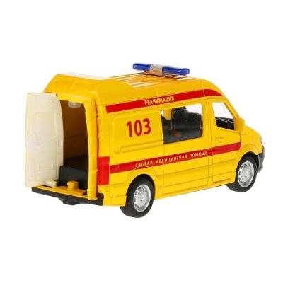 Игрушка Машина Реанимация Технопарк 887-27R-R 3