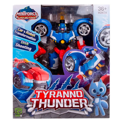 Игровой набор Робот - трансформер Тиранно Гром Miniforce 304001 5