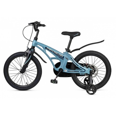 Велосипед детский Maxiscoo Cosmic Стандарт 18 MSC-C1844 стальной синий