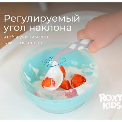 Набор столовых приборов для малышей в пенале Roxy-Kids RFD-002-Gr 2