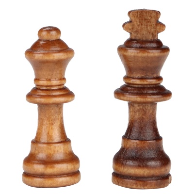 Шахматы деревянные на магните Рыжий кот И-0139