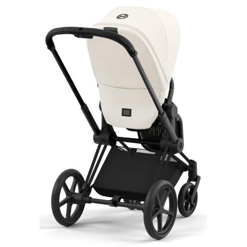Коляска 2 в 1 Cybex Priam IV Matt Black Off White фото 16