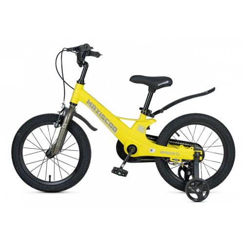 Велосипед детский Maxiscoo Space Стандарт 16 MSC-S1641 жёлтый матовый фото 3