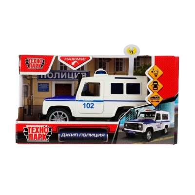 Машинка Джип Полиция Технопарк 2003A275-R-POLICE 1