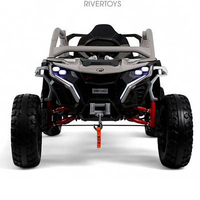 Детский электромобиль RiverToys Z707ZZ серый