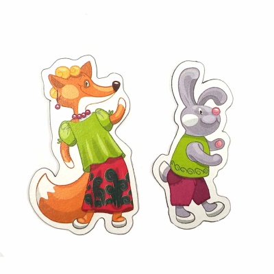 Игра развивающая Магнитные истории Магниты Колобок Десятое Королевство 03735 5