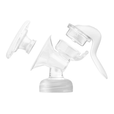Молокоотсос ручной Natural Motion с бутылочкой для кормления Philips Avent SCF430/10-2