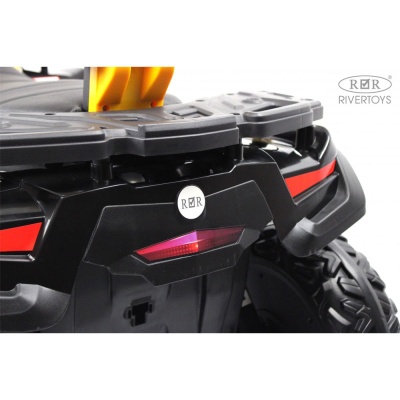 Детский электроквадроцикл 4WD RiverToys T001TT зеленый