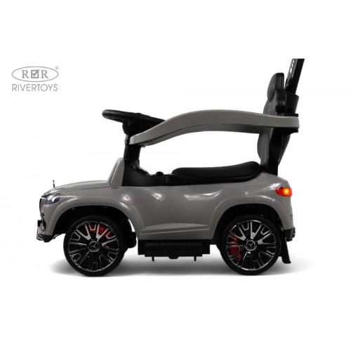 Детский толокар Mercedes-Benz G63 RiverToys Z003ZZ-A серый фото 3