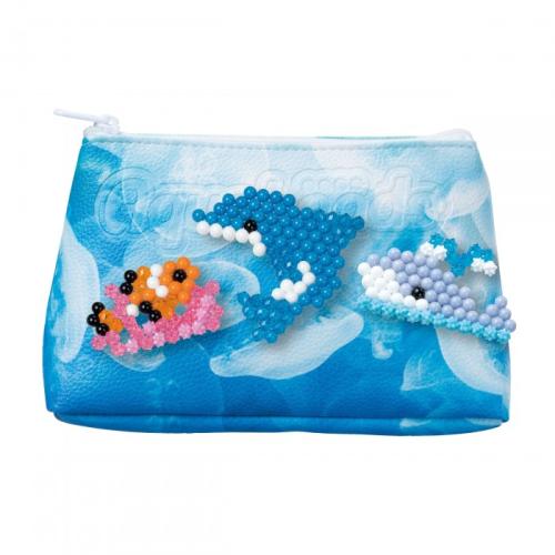Набор для творчества аквамозаика Пенал дизайнера Морская жизнь Aquabeads 31855