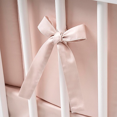 Бортик для детской кроватки Sateen Collection Бежевый Perina ФБ-1.03.04 4