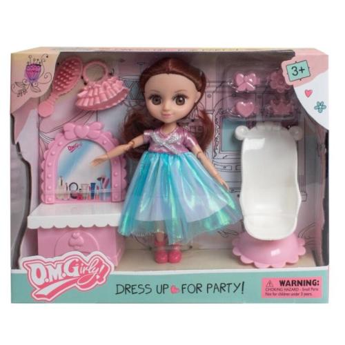 Игровой набор Кукла Сабрина и туалетный столик 58005 фото 2