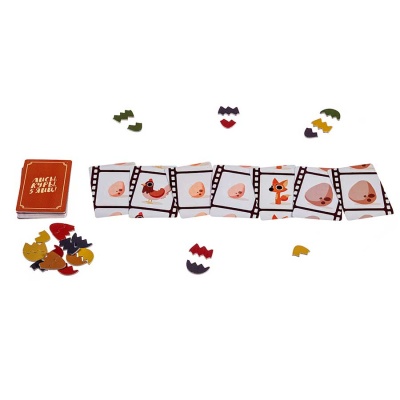 Игра настольная Лисы куры 5 яиц Стиль Жизни