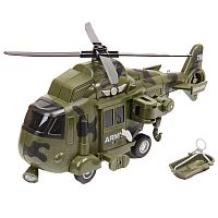 Вертолет Military Army Helicopter масштаб 1:16 с фрикционным механизмом Veld Co 70804