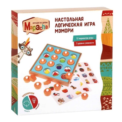 Настольная игра на тренировку памяти Мэмори Mapacha 76844
