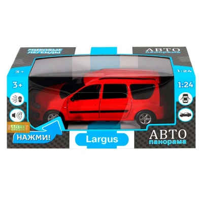 Коллекционная машинка Lada Largus Автопанорама JB1251419 5