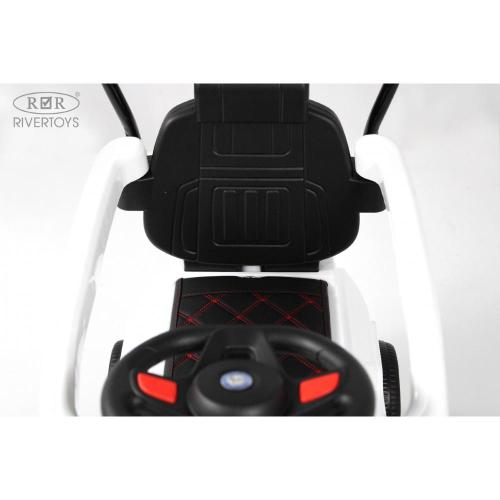 Детский электромобиль RiverToys G008GG-A белый фото 16