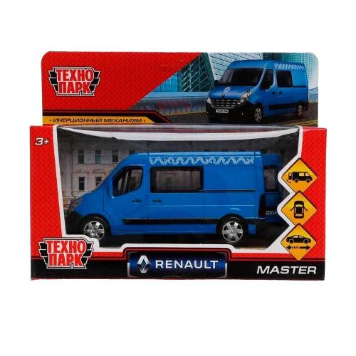 Машинка металлическая Renault Master Микроавтобус Технопарк MASTER-14MOS-BU фото 4