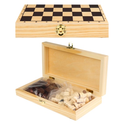 Шахматы лакированные с доской Miland ШК-4941