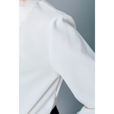 Блузка школьная для девочки размер 116 Deloras С64276 белая 4