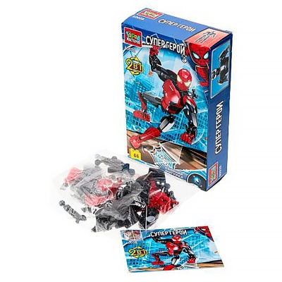 Конструктор Супергерой 66 деталей Город мастеров 60028-ZH 2