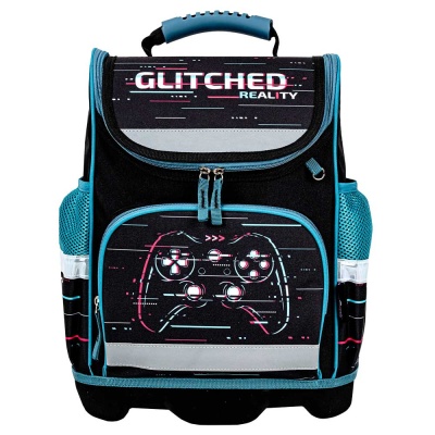 Школьный ранец Glitched reality Юнландия Wise 270589 2