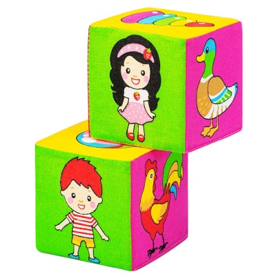 Мягкие кубики «Мякиши» Найди пару Мякиши 591