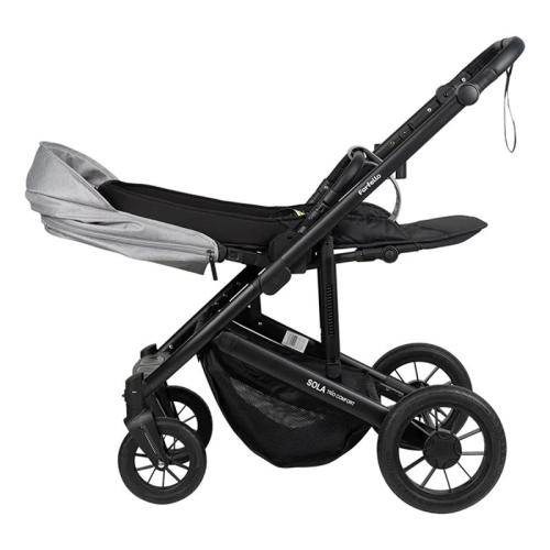Коляска 3 в 1 Farfello Sola Trio Comfort SOLA-8 Silver grey фото 17