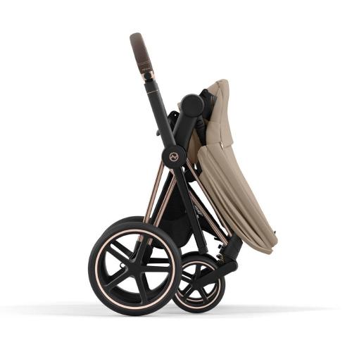 Коляска 2 в 1 Cybex Priam IV Rosegold Cozy Beige фото 18
