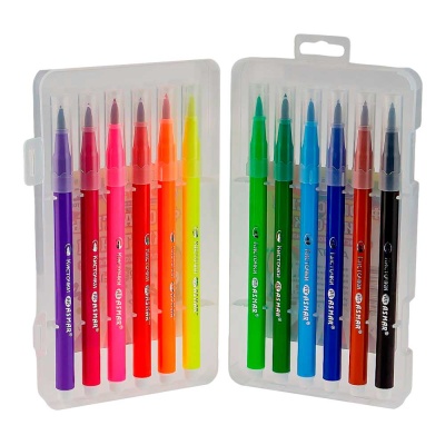 Фломастеры-кисточки Asmar AR-977-12 2