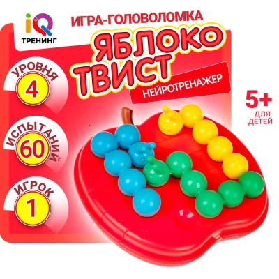 Настольная логическая игра Яблоко Твист 1toy Т25565 4