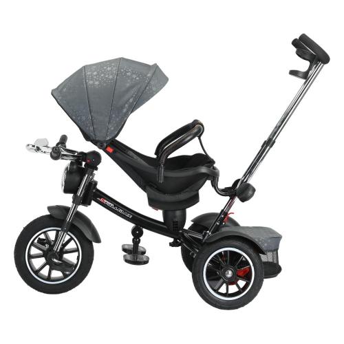 Детский трёхколёсный велосипед Skillmax 5199GP grey фото 3