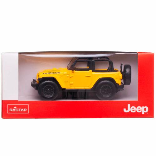 Машина металлическая Jeep Wrangler Rubicon масштаб 1:43 Rastar 59000Y фото 4