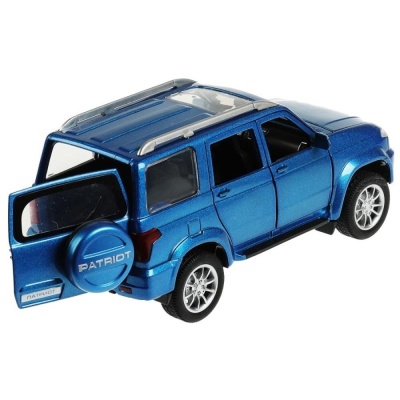 Машинка металлическая УАЗ Патриот Технопарк PATRIOT-124SL-BU 2