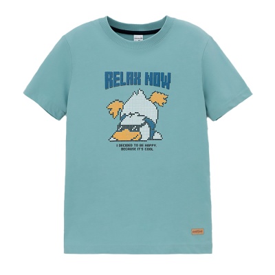 Футболка для мальчика размер 92 Crockid КР 302756 турмалин к569 1