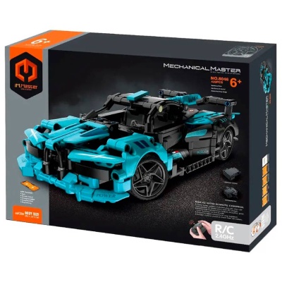 Конструктор Спортивный автомобиль радиоуправляемый 437 деталей Qman 8046IMM 4