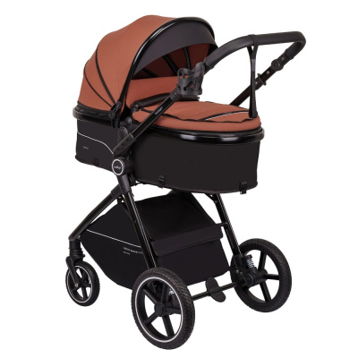 Коляска-трансформер 3 в 1 Indigo Target терракот 02